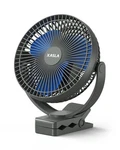 Xasla 10000MAH Portable Rechargeable Clip On Fan, 8 Inch Battery Operated. Fixed Price $56.79.