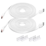 Dianmu 2PACK 20FT Flat Power Extension Cable For Wyze Cam V4/V3/OG/V3 Pro, Bl.... Fixed Price $39.24.
