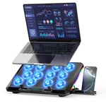 Trullypine Laptop Cooling Pad With Quiet Fans, 12FAN-GEAR, F12FAN-GEAR. Fixed Price $42.59.