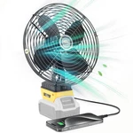 Portable For Dewalt 20V Battery,cordless Jobsite Fan With Usb Charging. Fixed Price $28.99.
