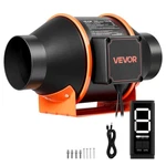 Inline Duct FAN,205 Cfm 4 Inch Ec Motor Ventilation W/3-SPEED CIRCULATION,10. Fixed Price $76.00.