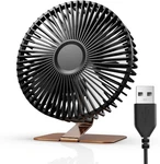 6 Inch Usb Small Desk Fan 4 Speeds Ultra-quiet 90 Adjustment Better Cooling. Fixed Price $22.54.