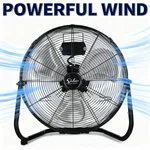 20 3-SPEED High Velocity Heavy Duty Metal Industrial Floor Fan Quiet For Home. Fixed Price $84.99.