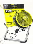 Ryobi 18V Cordless Hybrid Whisper Series 14 In. Air Cannon Fan Tool Only. Fixed Price $99.99.