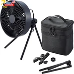 Nestout Portable Camping Fan With Tripod 4 Speeds Usb Compatible Black Full Ki. Fixed Price $173.93.