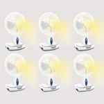 (qty 6)TECHNICAL Pro Adventure Series Rechargeable Desk/wall Fan Work Lamp. Fixed Price $109.99.