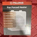 Pelonis Fan Forced Heater PSHF10M1AWWV 3 Settings Adjustable Thermostat. Fixed Price $15.00.