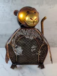 Deco Breeze Adorable Monkey Table Fan Metal Art DBF0330. Fixed Price $75.00.