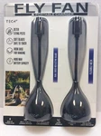 TECH2 Fly Fan & Portable Charger, Soft Blades, Silent Spin, Twin Pack, Sealed. Fixed Price $24.95.