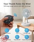 Primevolve Portable Rechargeable Fan 10" White Usb. Fixed Price $72.99.