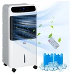 32" Portable Air Cooler, 3-IN-1 Evaporative Cooling, Ice Fan, Water Conditioner,. Fixed Price $129.99.