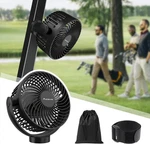 Magnetic Golf Cart Rechargeable 12000MAH Battery Operated Portable Fan....... Fixed Price $42.31.