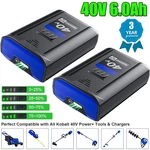 6.0AH Lithium Batteries For Kobalt 40V KB-540-06 KB440-06 KB240-06 KB2540C-06. Fixed Price $199.98.
