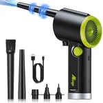 Compressed Air Duster, Electric Handheld Cordless Ste.... Fixed Price $65.54.
