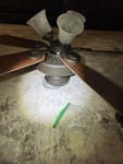 Hunter Inch Ceiling Fan - New Bronze (52016). Fixed Price $55.00.