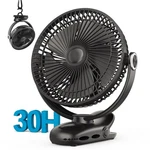 10000MAH 30HRS Portable Rechargeable, 8-INCH Battery Operated Clip On Fan.... Fixed Price $42.99.