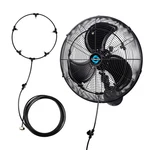 Tornado 20 Inch Pro Series Outdoor Wall Mount Fan Pre-installed Misting Ring. Fixed Price $240.54.