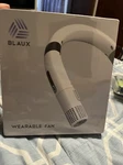 New Blaux Wearable & Rechargeable Neckband Fan Portable. Fixed Price $25.00.