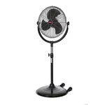 Dayton 61LD85 Pedestal Fan, 3 Speeds, Silver, Tilting Head. Fixed Price $125.99.