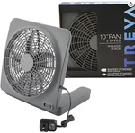 Treva O2-COOL 10" Fan, Speed, Ac/battery, Graphite, 31921A New In Box. Fixed Price $19.95.