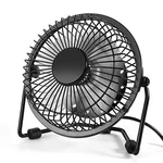 Amken Small Desk Fan, 4 Inch Powered By Usb, 360 Rotation -. Fixed Price $20.68.
