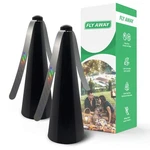 Fly Away - 2 Pack Outdoor Repellent Fan, Outside Inside Table Use, Res.... Fixed Price $39.49.