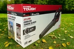 Hyper Tough Cordless Leaf Blower With Charger & Battery 20V 90 Mph 372CFM 4.0AH. Fixed Price $74.95.