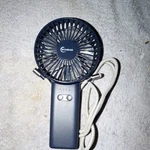 Withouse Mini Rechargeable Usb Handheld Fan Dark Blue Plastic 3-BLADE Matte. Fixed Price $15.29.