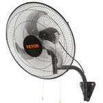 Wall Mount Fan, 20 Inch, 3-SPEED High Velocity Max. 4650 Cfm Oscillating Industr. Fixed Price $91.35.