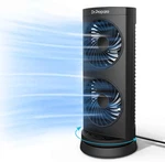 Dr. Prepare Desk Tower Cooling Fan, Portable Oscillating With 3-SPEE. Fixed Price $45.99.