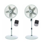 Lasko 18 Inch Elegance Performance Oscillating Pedestal Fan W/ Remote (2 Pack). Fixed Price $149.19.