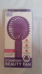 Absolute Hot Standing Beauty Fan Purple Rechargeable Portable Makeup. Fixed Price $13.99.