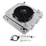 3 Row Aluminum Radiator Fan For Jeep Wrangler Yj/tj 2.4L 4.0L 4.2L Gm 1987-2006. Fixed Price $205.97.