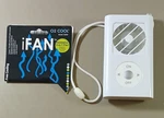 Vtg Hands Free Cooling Fan O2 - Model 1269W 3AA Batteries Needed *tested*. Fixed Price $6.95.