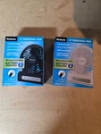 2 Holmes Battery Powered Personal Fan HPF0467-BU. Fixed Price $20.00.