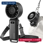 Diveblues Portable Turbo Fan, 100 Speed Handheld With Strong Airflow, Foldab. Fixed Price $20.40.