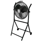 9219 18-INCH Industrial Grade High Velocity Roll-about Stand With Fan,black. Fixed Price $267.39.