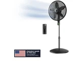 Lasko Whisperforce Dc Pedestal Fan 12-SPEED Oscillating Remote S18708. Fixed Price $98.97.