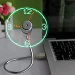 Onxe Led Usb Clock Fan With Real Time Display Function,stocking Stuffers For .... Fixed Price $29.02.