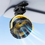 Ventilador Portatil Recargable Con Clip Para Auto Y Camioneta Amarillo. Fixed Price $45.10.
