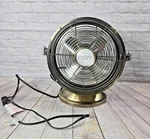 Nautica Home Retro Small Desk Fan Gold Tone. Fixed Price $59.99.