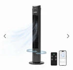Gusto 33IN 3-SPEED Oscillating Tower Fan Remote Control Black New. Fixed Price $74.89.
