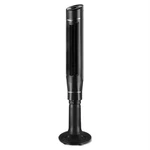 Optimus 59 Inch 360 Degree Oscillation Pedestal Tower Fan Black With Remote. Fixed Price $173.00.
