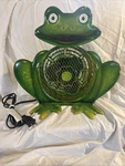 Himalayan Breeze Frog Fan HBM-7009 Decorative Ironwork Tabletop Green New W/tag. Fixed Price $42.99.