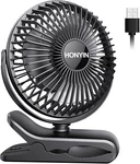 720 Rotation Small Desk & Clip Fan With Sturdy Clamp, 3 Speeds, Quiet Little. Fixed Price $16.89.