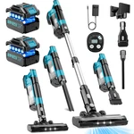 Denqir 700W Cordless Vacuum Cleaners For Home 2BATTERY 8000MAH 60KPA Brushless. Fixed Price $301.16.