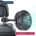 Tripole Car Fan For Rear Seat Usb Powered Powerful 3 Speed 5V With Adjustabl. Fixed Price $16.61.