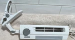 Lasko Portable Clip Stik 2-SPEED White Ultra Slim Desk Office Fan Model 4006. Fixed Price $38.99.