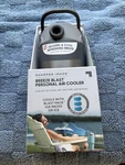 Breeze Blast By Sharper Image-personal Air Cooler, Portable, Rechargeable, Grey. Fixed Price $49.97.