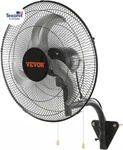 18 Inch Wall Mount Fan Oscillating, 3-SPEED High Velocity Max. 4000 Cfm Industri. Fixed Price $96.92.